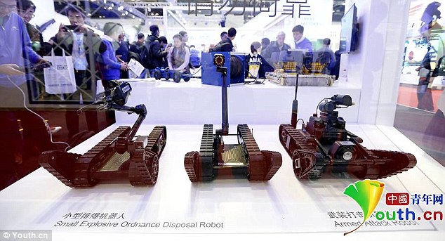 China’s New Trio Of Urban Combat Robots