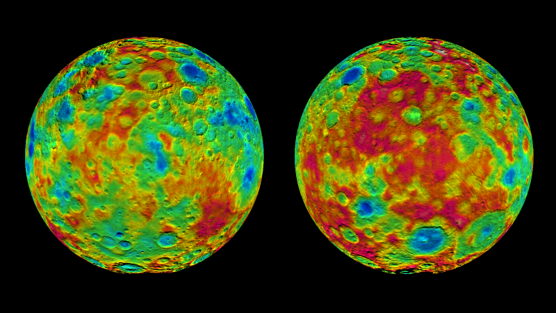 Ceres’ Mountains And Craters Now Have Names