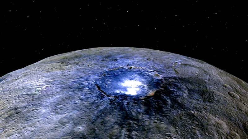 What Are Those Bright Spots On Ceres Made Of?
