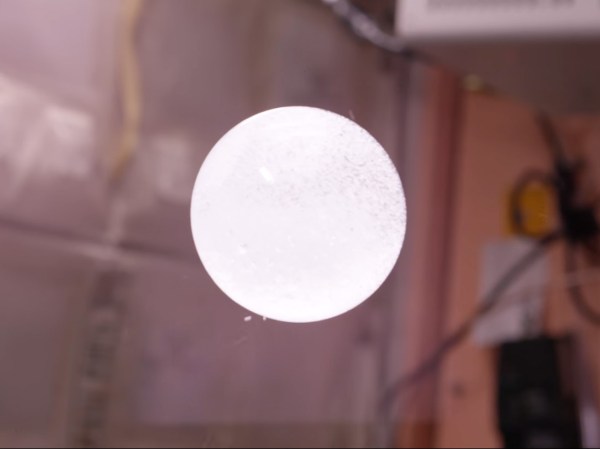 Watch A Fizzy Orb Float Through The Space Station In 4K
