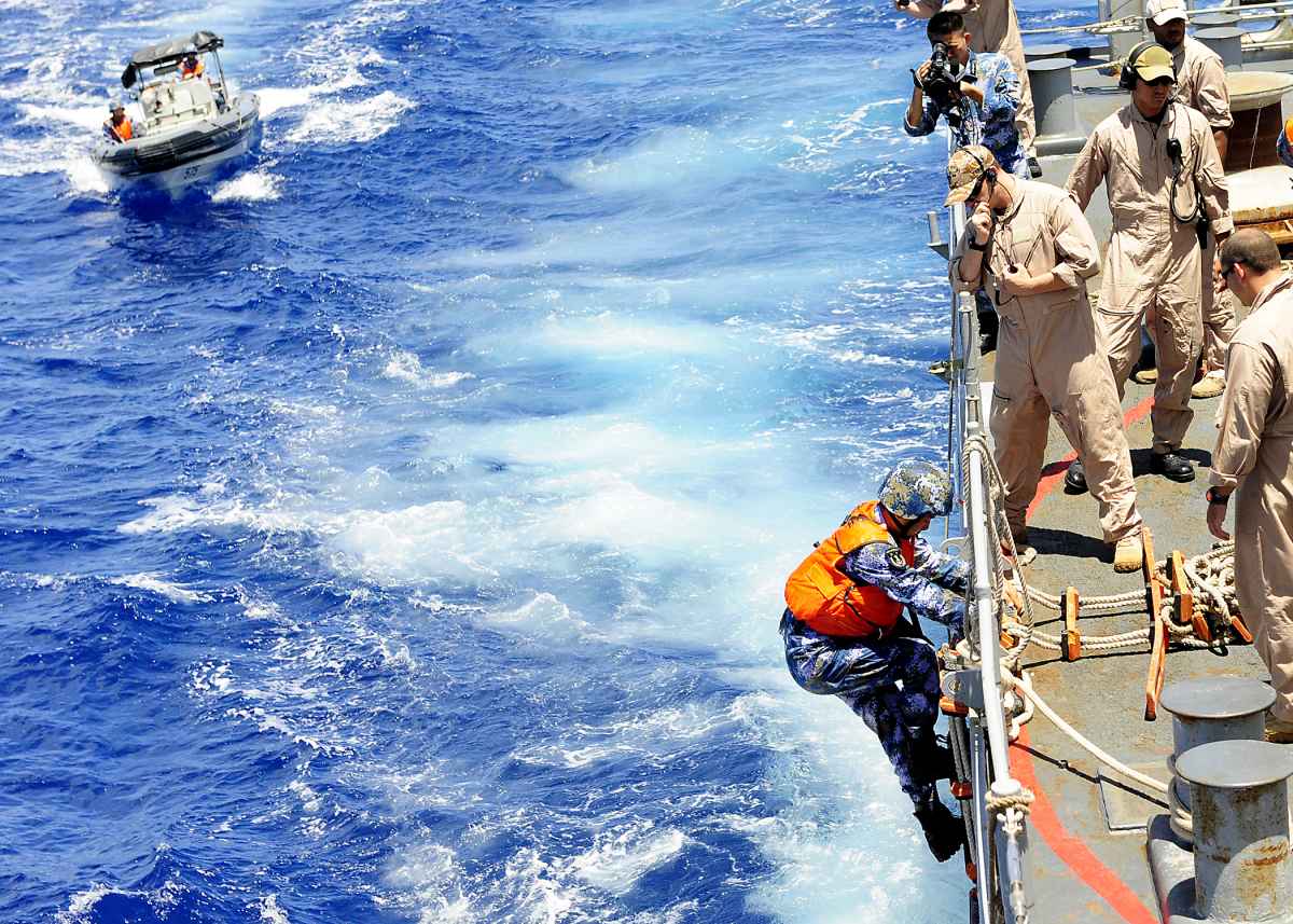 RIMPAC 2014 USS Port Royal China