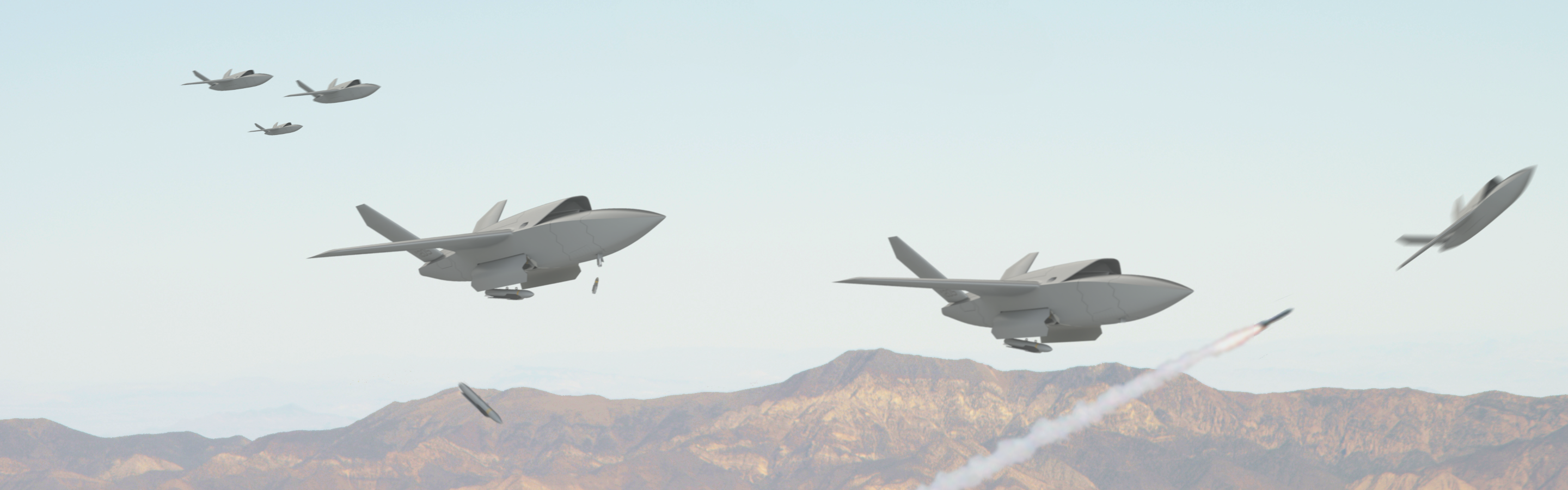 The future of the Air Force is fighter pilots leading drone swarms into ...