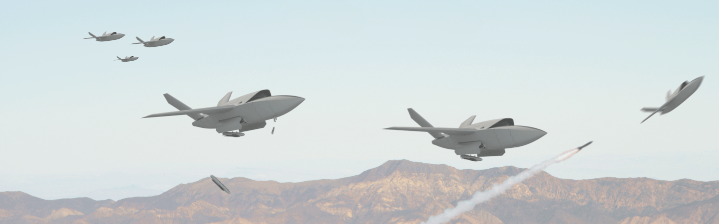 The future of the Air Force is fighter pilots leading drone swarms into battle