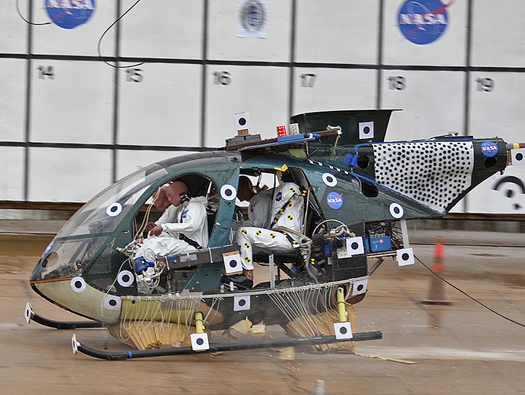 Video: NASA Drops A Helicopter From Midair to Test New Anti-Crash Tech