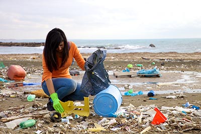 A close look at the Great Pacific Garbage Patch reveals a common culprit