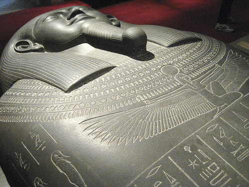 Sarcophagus from ancient egypt