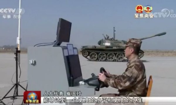 China is converting old Soviet tanks into autonomous vehicles