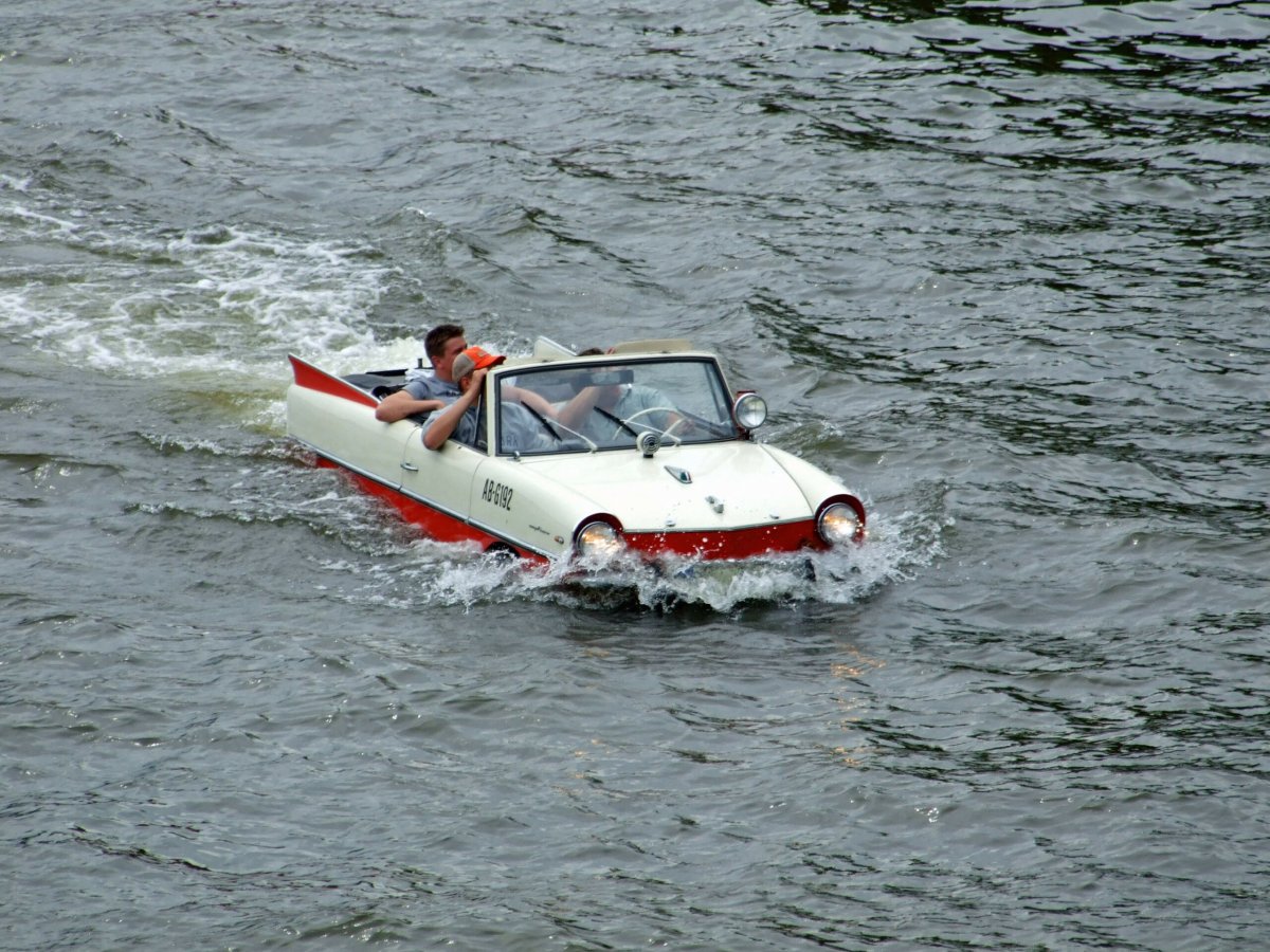 Dude, where's my amphibious car?
