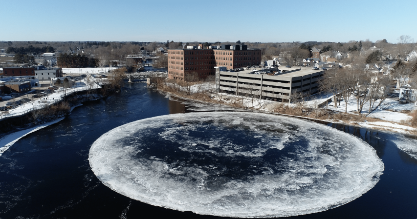 Megapixels: Behold this giant spinning ice disk