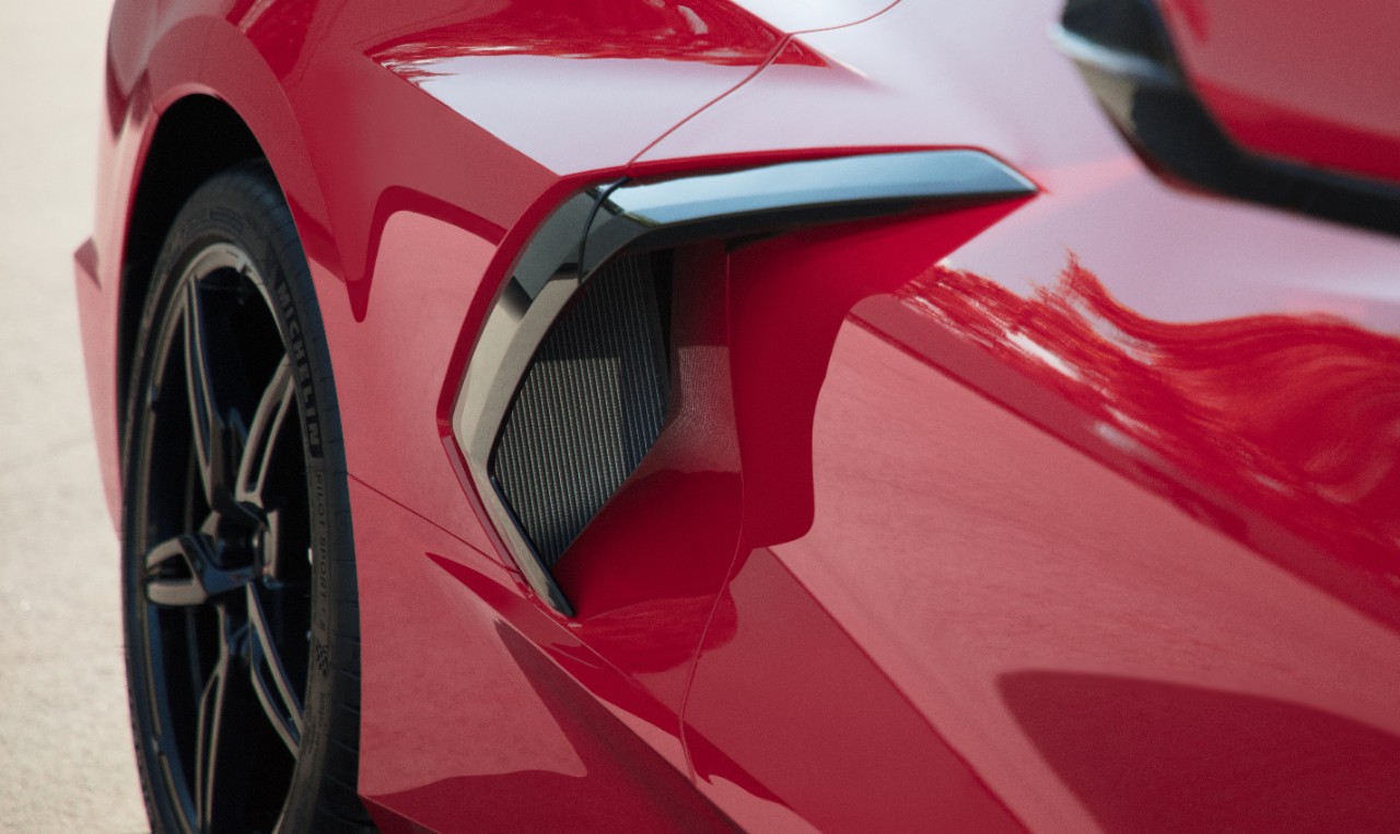 2020 Chevy Corvette Stingray intakes