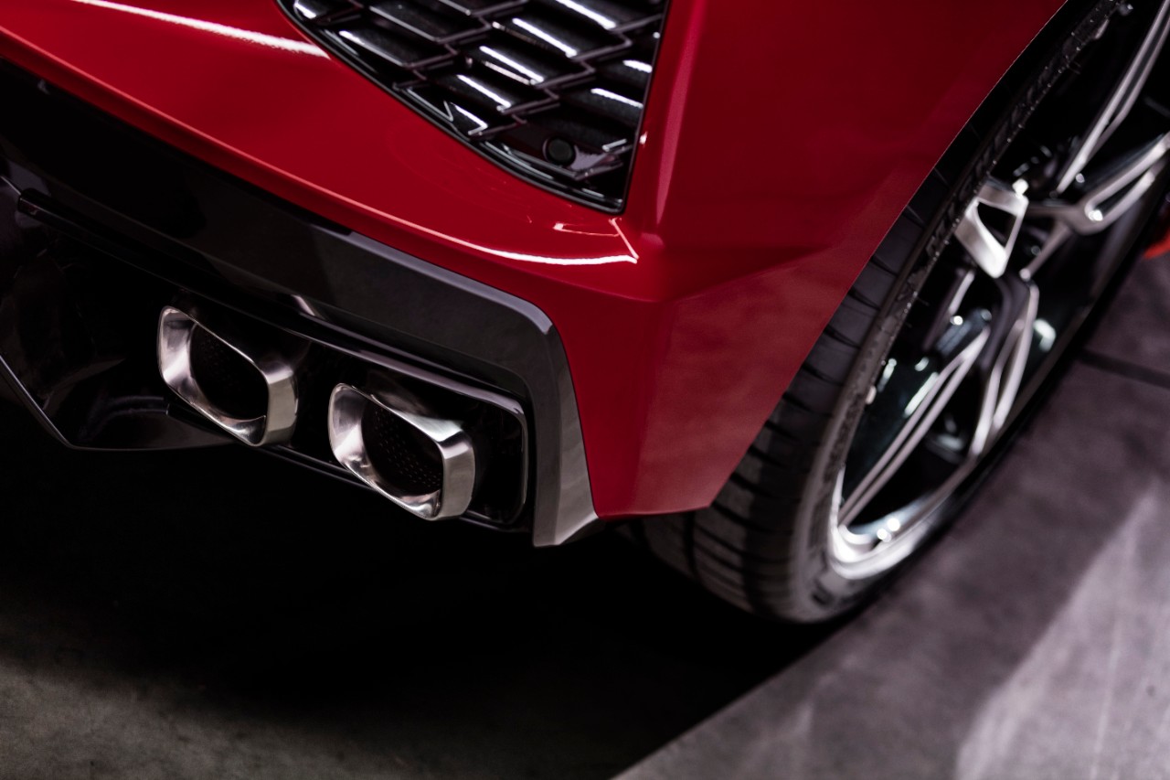 Chevy Corvette Stingray exhaust