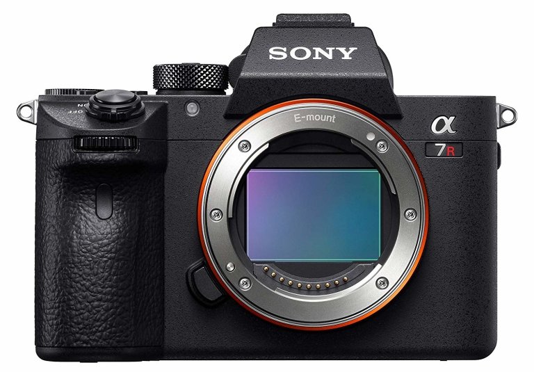 A Sony A7R camera