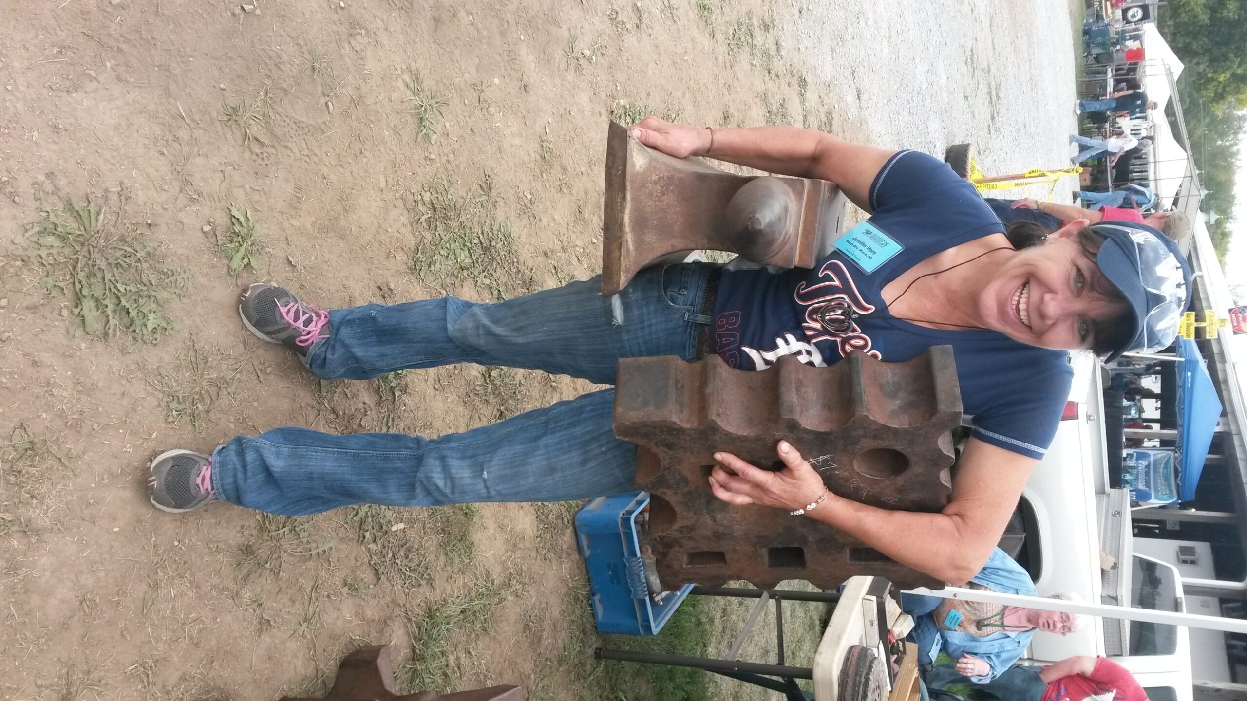 Jennifer Horn, blacksmith