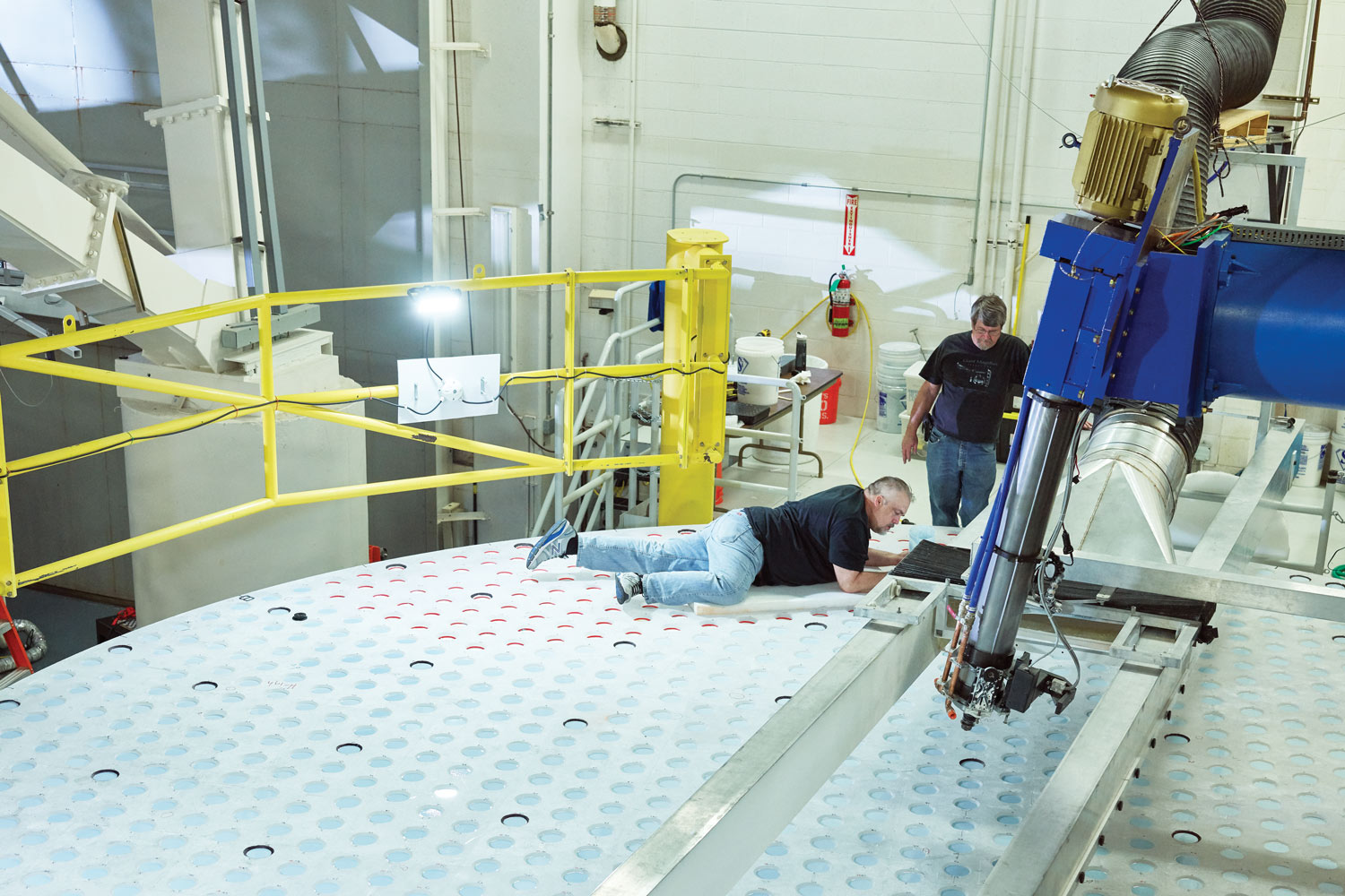 Framing the glass surface