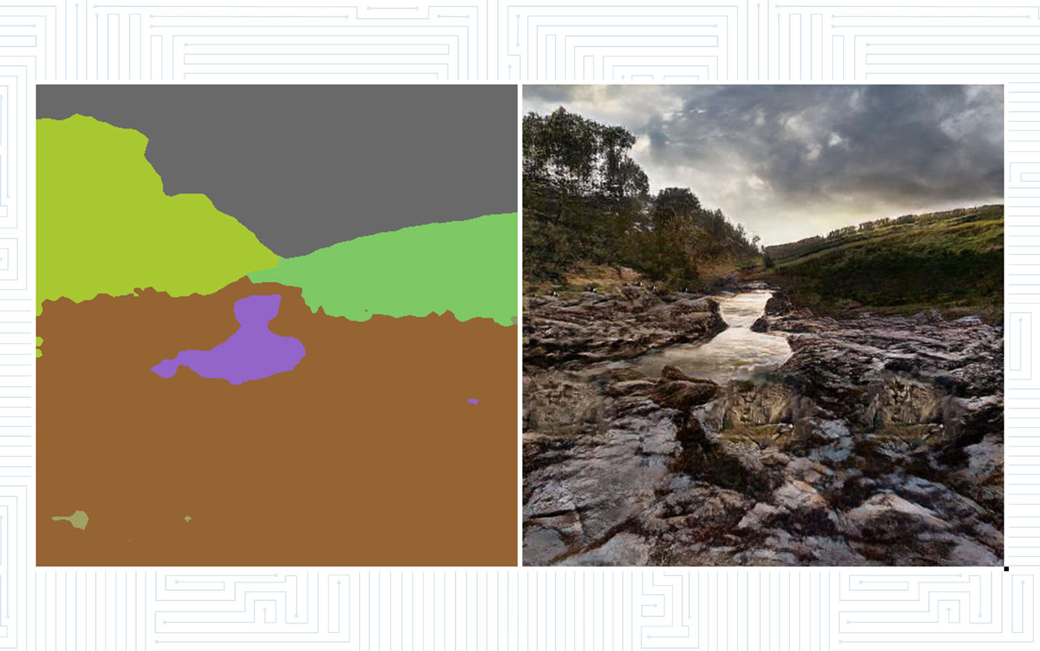 GauGAN painting software by Nvidia