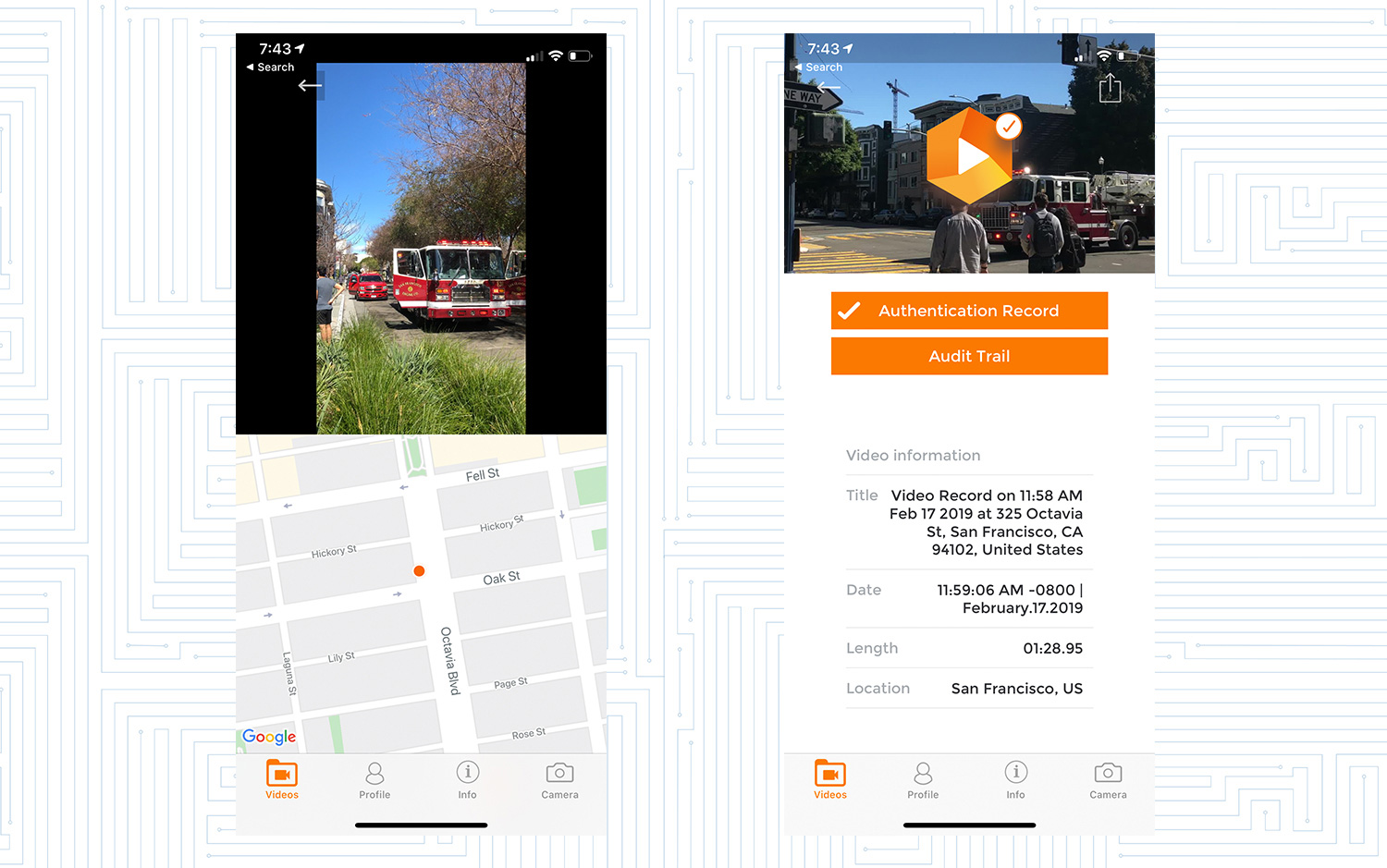 Amber Authenticate deepfake detection tool