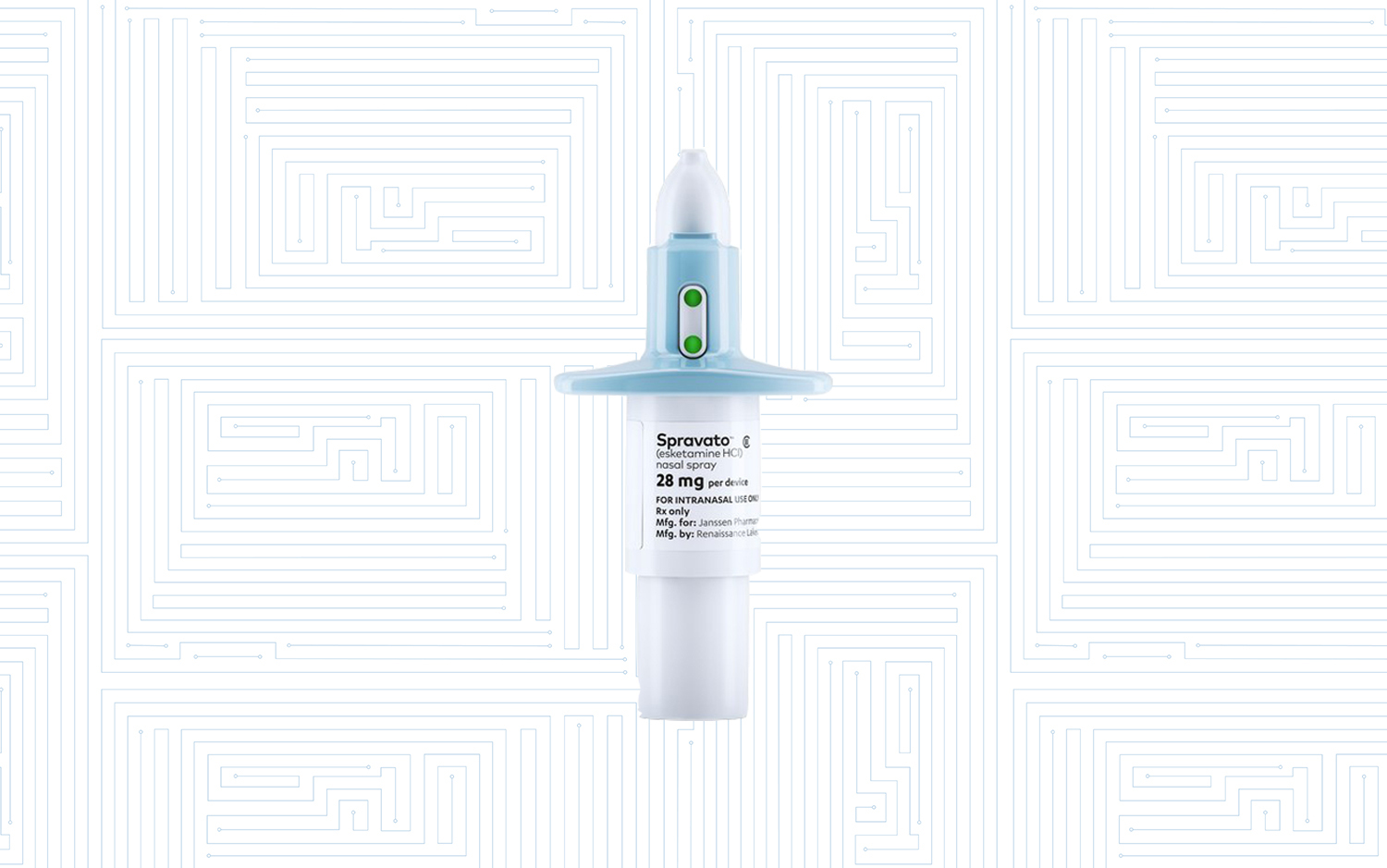 Spravato nasal spray bottle