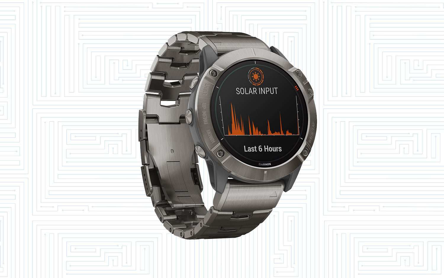 Fenix 6x Pro Outdoor Solar Powered Smartwatch Edition by Garmin