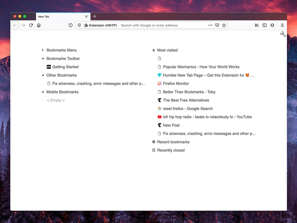 Twelve ways to make your new browser tabs more exciting