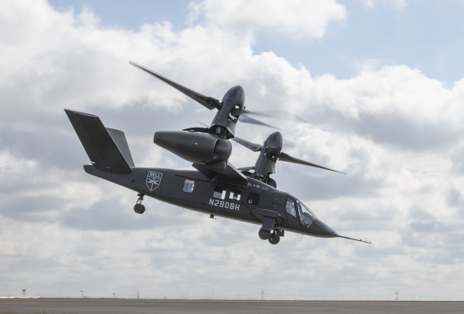 Tilting rotors could help make Bell’s speedy new aircraft the next Black Hawk