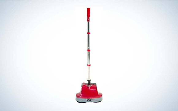 The Boss Cleaning Equipment Scrubber is the best floor scrubber at a budget-friendly price.