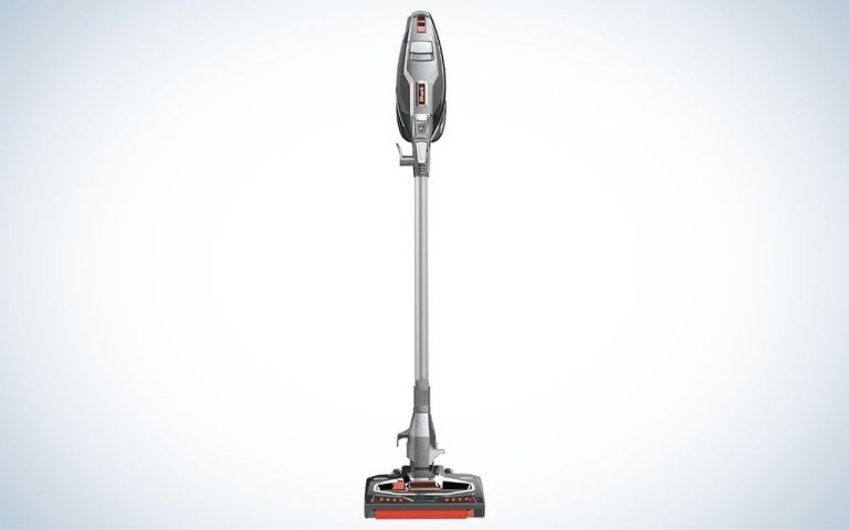 Charcoal, electric corded vacuum for hardwood floors