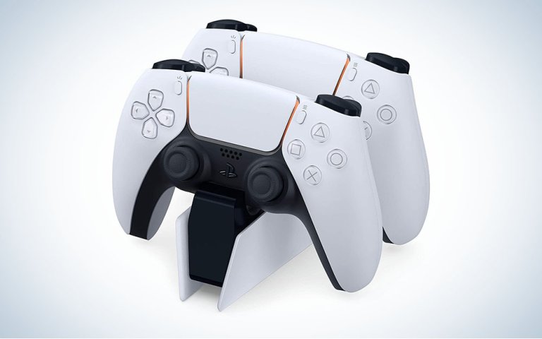 The DualSense Charging Station is our pick for best PS5 accessories.