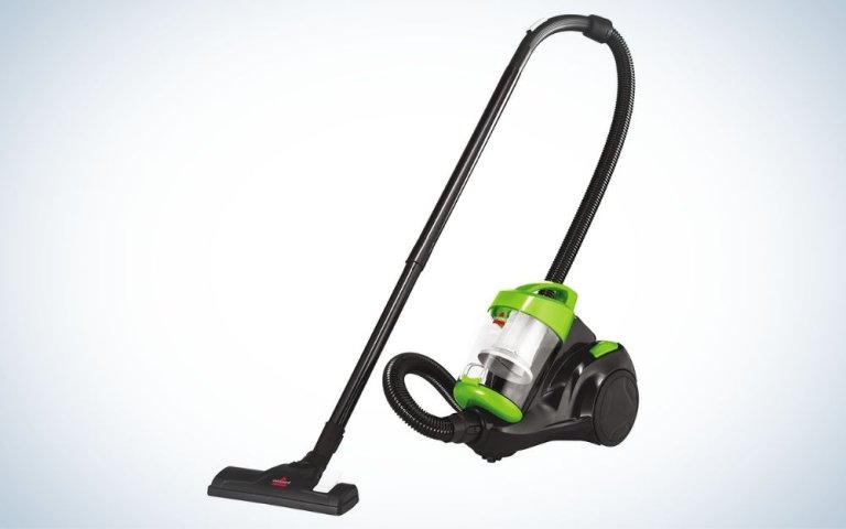 The Bissell Zing Bagless Canister Vacuum is the best bagless canister vacuum.