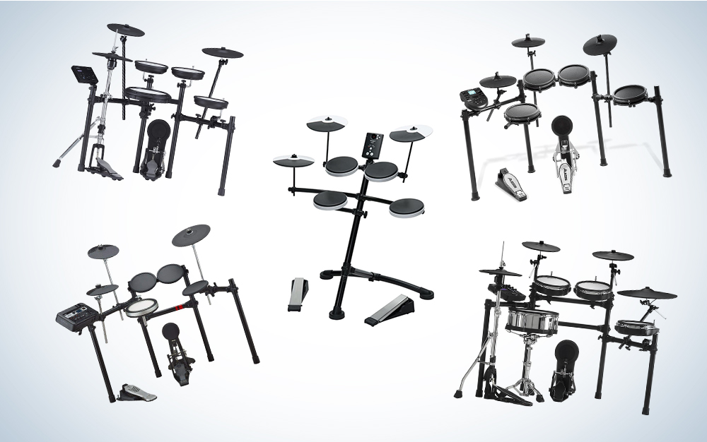 best electronic drum sets feature image