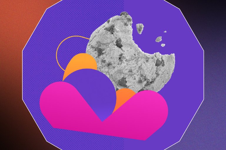 Mozilla Firefox Total Cookie Protection logo with on a red and black background