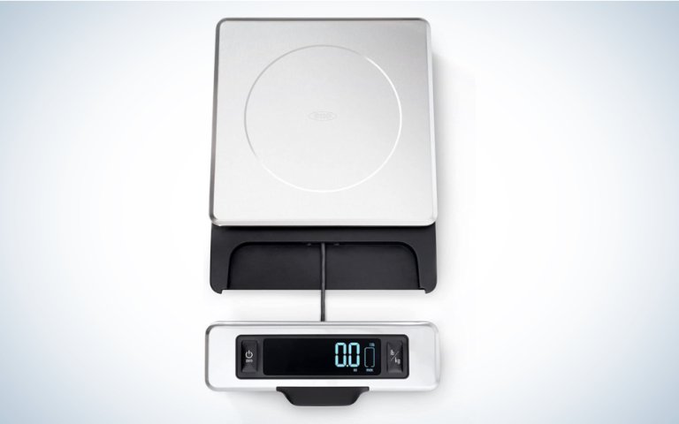 OXO Good Grips 11-Pound Stainless Steel Food Scale