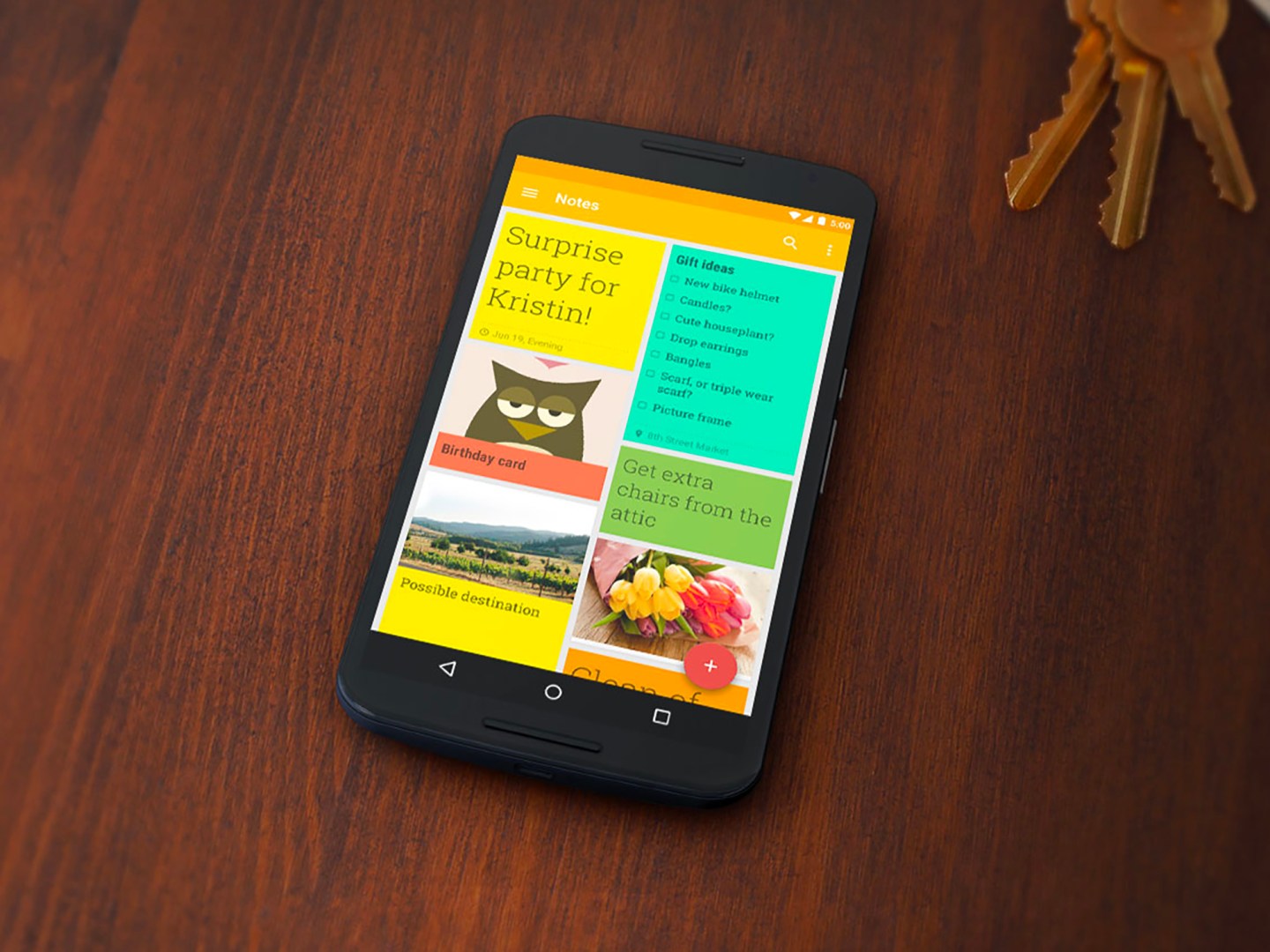 GOOGLE KEEP visual data 7