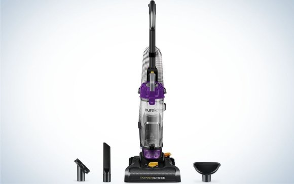 Eureka NEU182B PowerSpeed Bagless is the best overall vacuum.