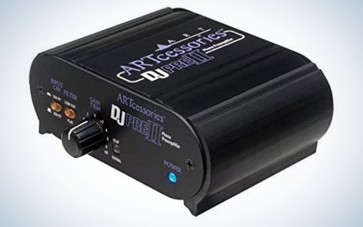  ART DJPREII Phono Preamplifier is the best budget phono preamp.