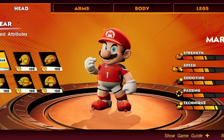 Mario Strikers- Battle League