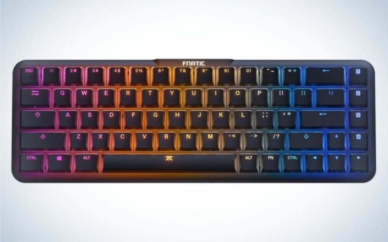 Fnatic Streak65 LP is the best low-profile keyboard.