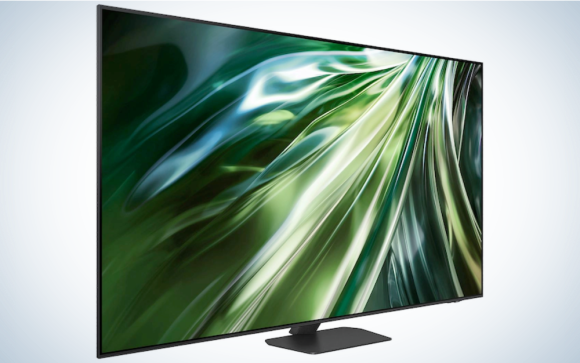 Samsung QN90D on a plain white background.