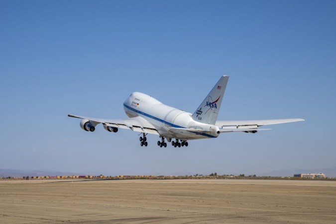 NASA’s 747 space observatory is reaching the end of its flight plan
