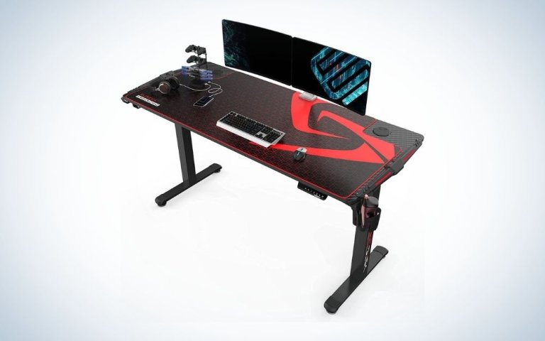 Eureka Ergonomic 62-inch Standing Desk is the best standing gaming desk.