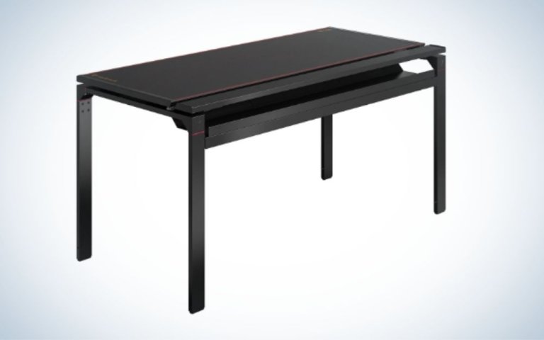 Secretlab Magnus Metal Desk is the best gaming desk.