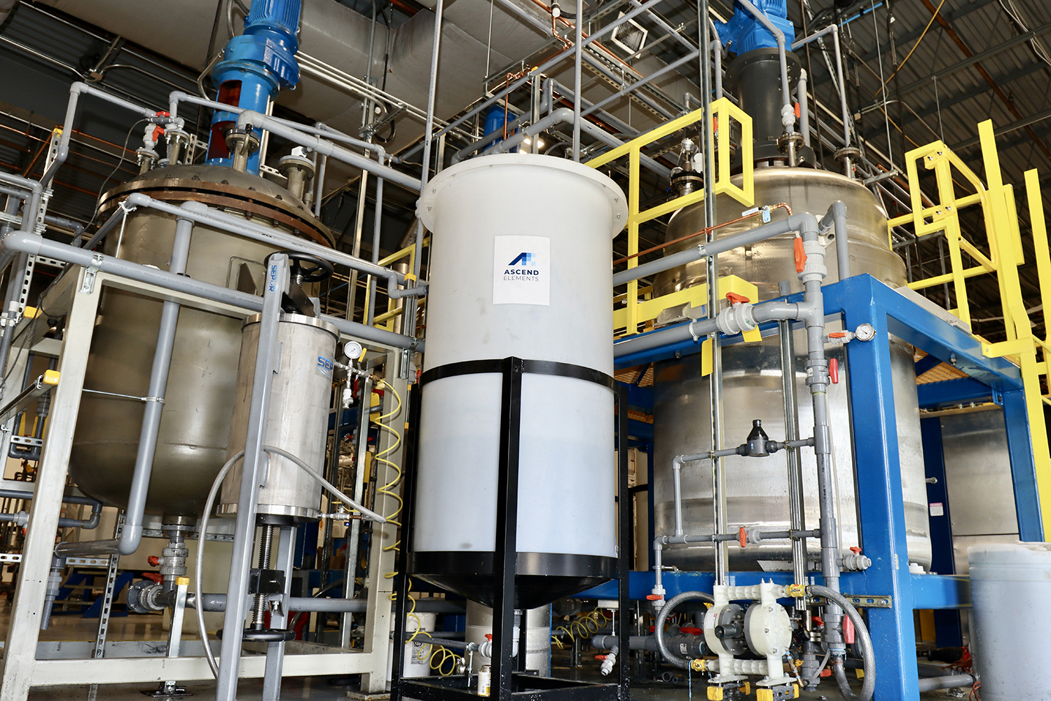 Part of Ascend Elements’ battery recycling process