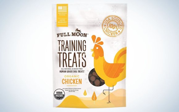 Full Moon Organic Training Treats are the best organic.