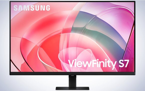Samsung ViewFinity S70D on a plain white background.