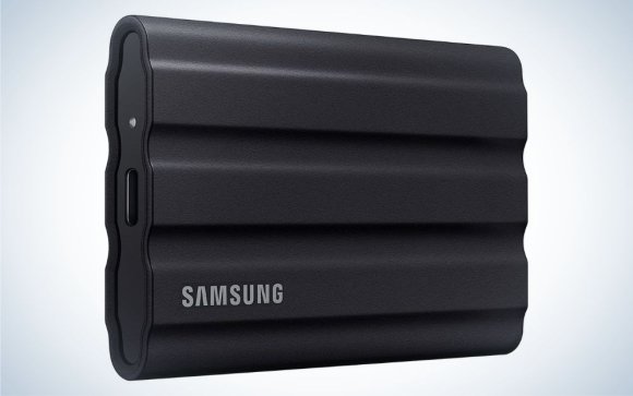Samsung T7 Shield 2TB Portable SSD is the best high speed external hard drive for PS5.