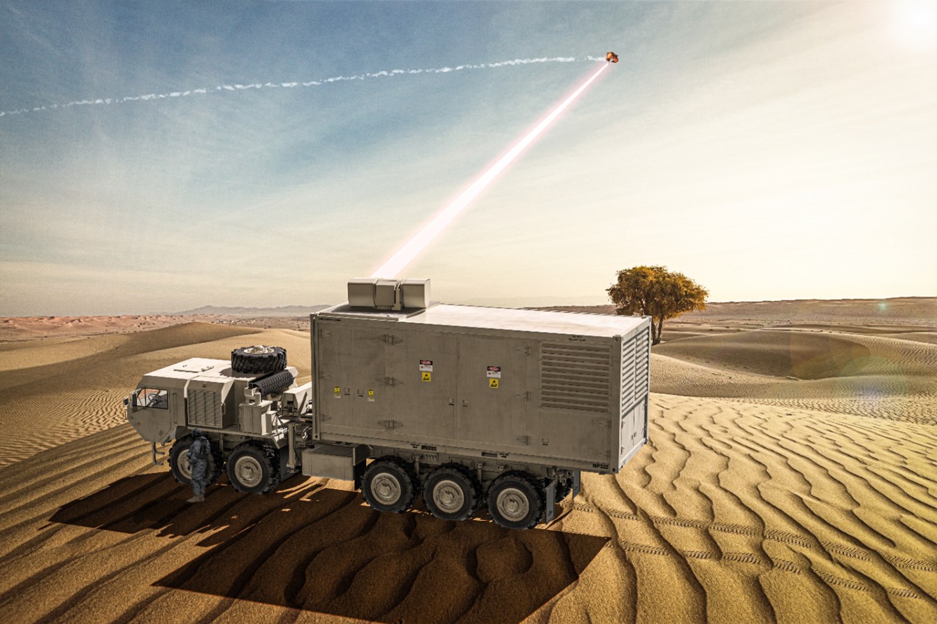 A new energy weapon combines multiple laser beams | Popular Science