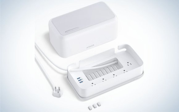 Anker Cable Management Box and Desk Cord Organizer is the best hub cable management for desks.