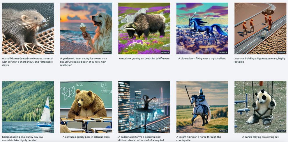 Meta Video Example How Meta's text-to-video generator works | Popular Science