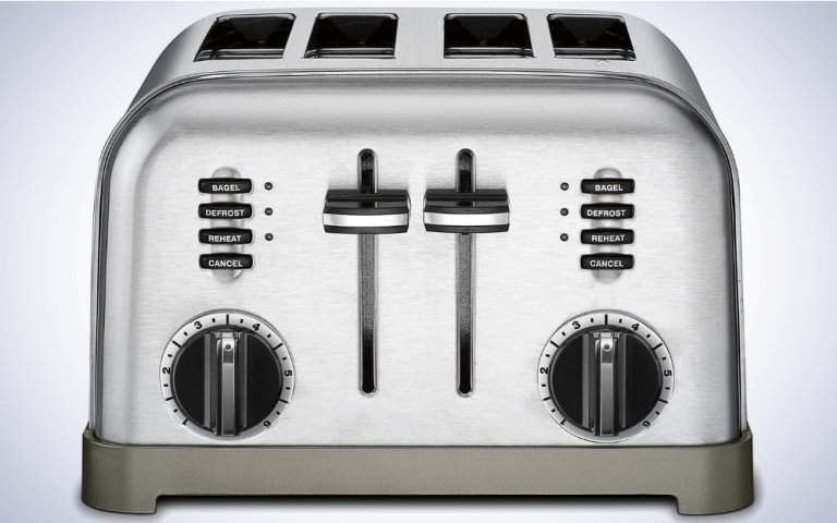 Cuisinart 4 Slice Toaster on a plain white background.