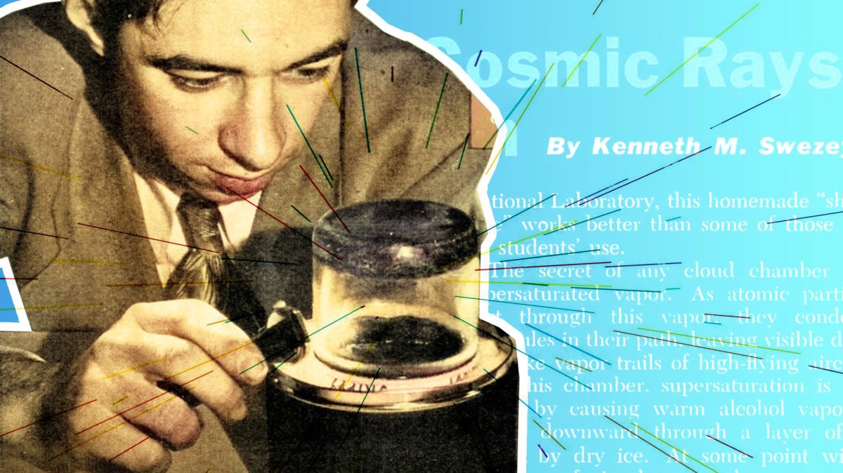 How to trap cosmic rays in a jar like it's 1951
