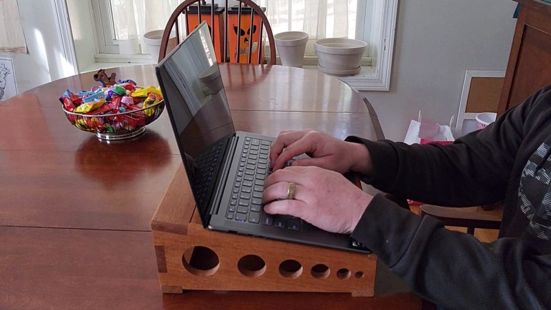 Build your own desk with custom features like USB ports and biometrics